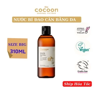 Nước bí đao cân bằng da (toner) Cocoon giảm dầu & mụn 310ml