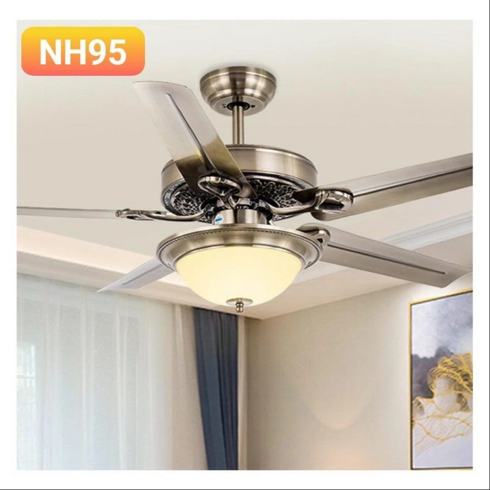 Quạt Trần Đèn CERATA 6 Tốc Độ Gió, 2 Chiều Hút Ẩm, 3 Chế Độ Ánh Sáng, Sải cánh 1m35 [Bảo Hành 5 Năm]