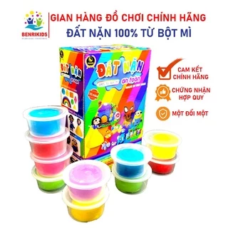 Bộ Đất Nặn Thủ Công Làm Từ Bột Mì Không Mùi Không Bết Dính,Hàng Việt Nam Chính Hãng An Toàn Cho Bé