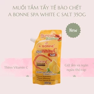 Muối Tắm A Bonne Spa Vitamin C Salt Chiết Xuất Chanh & Đu Đủ 350g | Nuhuwaxing