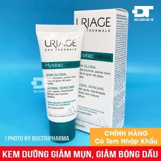 Kem dưỡng giảm mụn Uriage Hyséac 3 - Regul Soin Global (40ml)