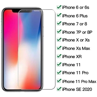 Kính Cường Lực HD Bảo Vệ Màn Hình Cho IPhone 11 12 13 Pro Max X XR XS Max 14Plus 14 Pro Max