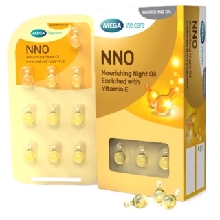 Viên vitamin E NNO thiên nhiên cấp ẩm chống nhăn chống lão hoá da