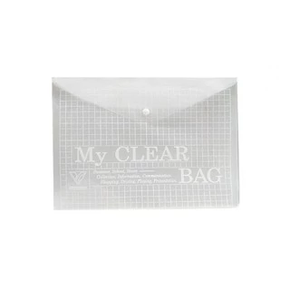 (Xấp 12 cái) Bìa nút A4 My Clear