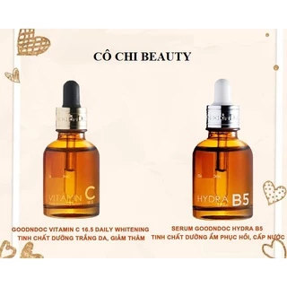 Tinh chất serum dưỡng da b5 Goodndoc ha b5 và Vitamin C -Tiệm Cô Chi PY