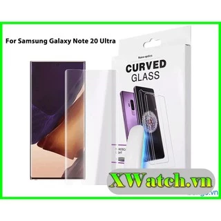 Cường lực keo UV SamSung Galaxy Note 20 ultra Note 20 5G Note 20 ultra 5G S8 S9 S10 Note 8 Note 9 Note  10