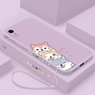 Ốp Điện Thoại tpu Mềm Hình corgi Chống Trượt Cho iphone 6s plus 7 plus 6 8 plus 6s 7 8 se 2020 6 plus x xr xs xs max