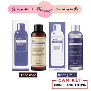 Nước Hoa Hồng Klairs Supple Preparation Facial Toner không mùi (chai tím), có mùi ( chai vàng)