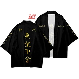 áo Tokyo Revengers, áo khoác Tokyo Revengers kimono phong cách Nhật Bản cao cấp ( đặt 2 áo đc tặng mũ)