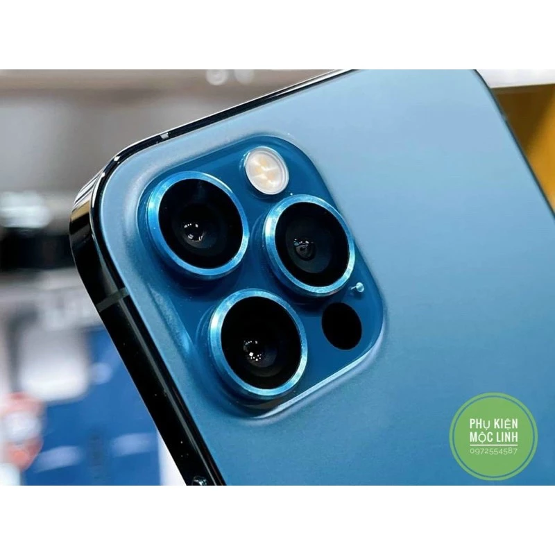 {Full màu theo máy} Iphone 12 Mini/ 12/ 12 Pro max [ Bộ 3 mắt] Dán từng mắt camera chống trầy Chính hãng Kuzoom Bảo vệ