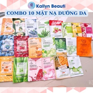 Combo 10 mặt nạ dưỡng da dưỡng ẩm nội địa Trung Kallyn Beauti