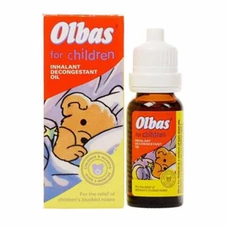 Tinh dầu olbas xông mũi giảm ngạt cho bé10ml