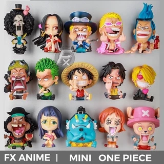 mô hình One Piece - mô hình One Piece chibi (Có clip, ảnh thật) Fx Anime Luffy Zoro Sanji Ace Sabo Nami Robin Choper..