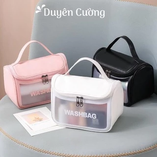 Túi đựng mỹ phẩm,đồ du lịch bằng nhựa chống thấm Washbag (1 cái) shopduyencuong28