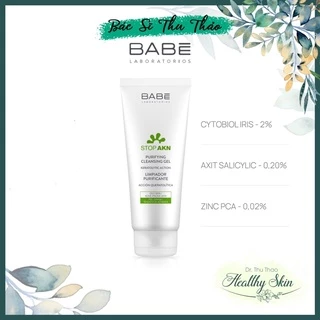 SỮA RỬA MẶT BABE STOP AKN PURIFYING CLEANSING GEL 100ml- 200ml