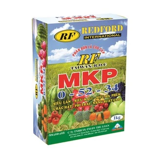 PHÂN BÓN MKP 0-52-34 Hộp 1Kg PHÂN HOÁ MẦM HOA – RA RỄ MẠNH