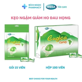 Kẹo Ngậm Thảo Dược Giảm Ho Eugica Candy 100 Viên/ 15 viên