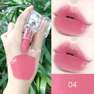 Son thỏi lì siêu mịn môi DOLLY VARIETY [Màu Hồng phấn nude]