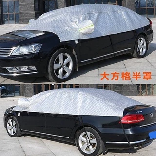 Car Snow Cover Front Windshield Cover Frost and Snow Proof Frost Rainproof Sunscreen Half Cover Car Cover for Winter Car Cover Universal Auto department store supplies