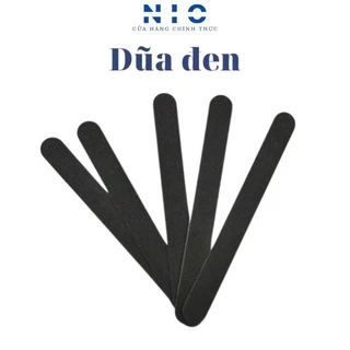 Dũa móng tay đen 2 mặt giá rẻ dài 18cm