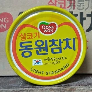 Cá ngừ đóng hộp light standard Dongwon hàn quốc 250g - 동원참치