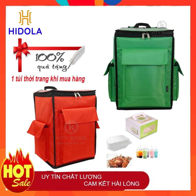 BALÔ GIỮ NHIỆT GIAO HÀNG HIDOLA 7166 36 LÍT 31*44*27CM