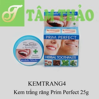 Kem trắng răng Thái Lan Prim Perfect 25g