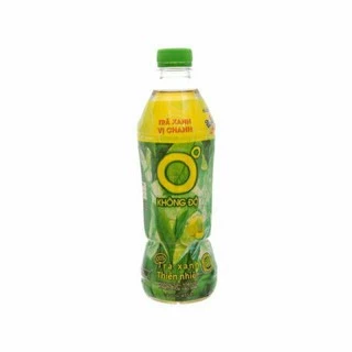 Chai trà xanh 0 độ hương chanh 455ml