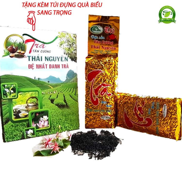 1kg chè Thái Nguyên loại ngon[TẶNG KÈM 1 TÚI ĐỰNG QUÀ] Trà Thái Nguyên đặc sản