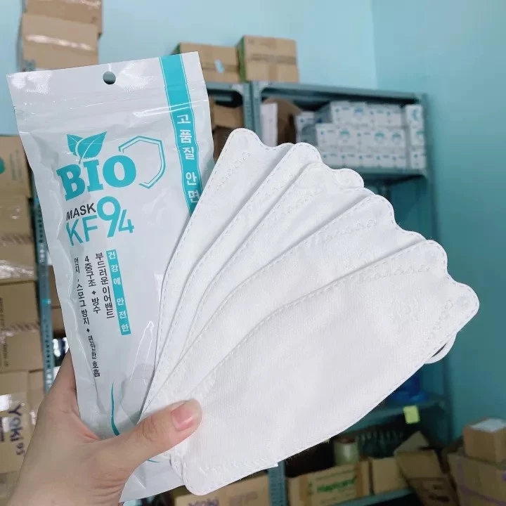 thùng 300 Chiếc Khẩu trang 4 Lớp KF94 Chống Bụi Mịn, Kháng Khuẩn Hàng Cao Cấp