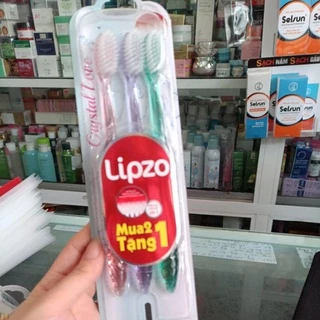 Bàn chải lipzo bộ 3 siêu mềm