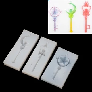 Set 3 khuôn silicone tạo hình dùng làm trang sức DIY