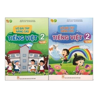 Sách - Combo Vở bài tập nâng cao tiếng việt lớp 2 (Tập 1+Tập 2)