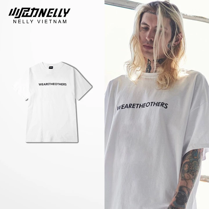 Áo thun NELLY Cotton 260gsm Premium - Wearetheother Tay Lỡ Form Rộng Nam Nữ