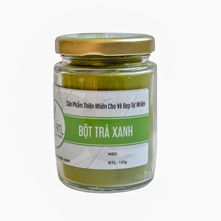 Bột trà xanh làm bánh nguyên chất Bảo Lộc 100g - Bảo Nam