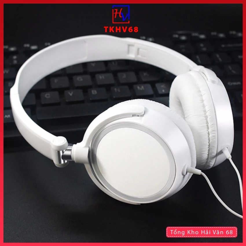 Tai Nghe Chụp Tai F10 Plus Headphone Nghe Nhạc Cực Hay Âm Bass Mạnh Mẽ, Tai Nghe Chụp Tai Có Dây Bảo Hành 12 Tháng