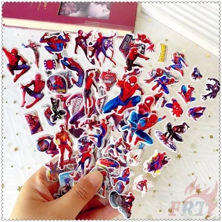 ▶ 5Sheets Marvel Super Hero Spider-Man Q-1 DIY Rewards Sticker ◀ 3D Puffy Bubble Stickers Waterpoof Toys PVC Stickers