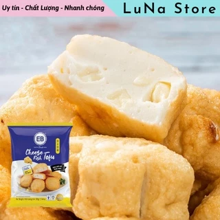 [HỎA TỐC HCM] Đậu hũ phô mai tươi 500g, Viên thả lẩu Malaysia EB dành cho tín đồ lẩu - LuNa Store