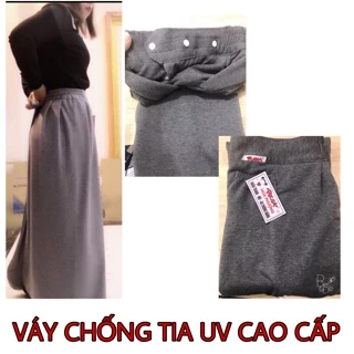 VÁY CHỐNG TIA UV 1 LỚP VÀ 2 LỚP COTTON CAO CẤP