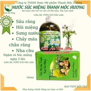 Nước súc miệng Thanh Mộc Hương