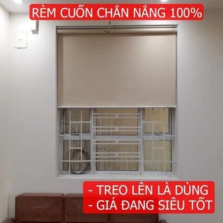 Rèm cuốn, Rèm cuốn văn phòng chống nắng cản sáng 100%.