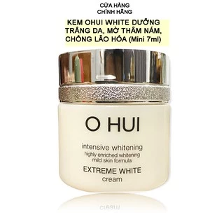 [Lọ 7ml tách sét] kem dưỡng trắng chống lão hóa da Ohui white 7ml