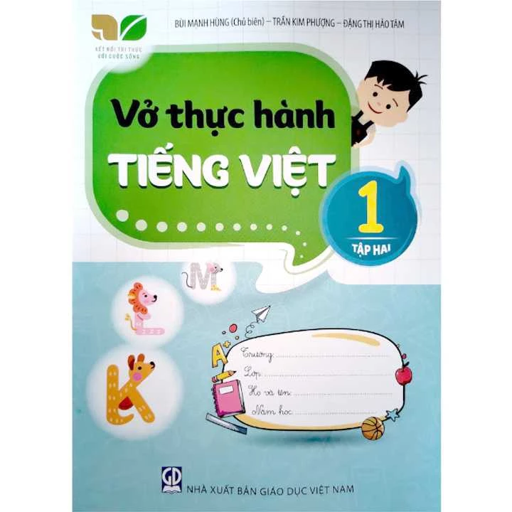 Sách - Vở thực hành Tiếng Việt lớp 1 tập 2 (Kết nối tri thức với cuộc sống)