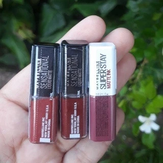 (mini size 2.7ml) - Son kem lỳ Super stay Matte Ink Maybelline Ruler 80