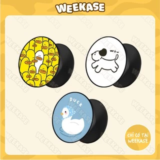 Popsocket/Giá đỡ điện thoại hình tròn Weekase in nhiều hình ngẫu nhiên