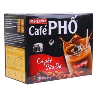 Hộp Cafe Phố sữa đá hộp 10gói