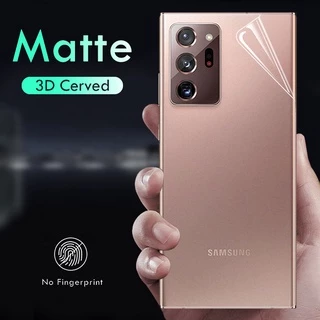 Miếng Dán PPF nhám AG chống vân tay mặt sau dành cho Samsung Galaxy S8 S9 S10 S20 S21 S22 S23 S24 Plus Note 8 9 10 20 Ultra