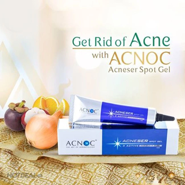 Gel Mụn Acnoc, giải pháp cho da mụn trong 1 tiếng từ dược mỹ phẩm Thái Lan