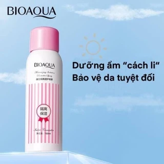 Kem chống nắng dạng xịt Bioaqua, Xịt chống nắng body nâng tone chống nước hiệu quả WINK