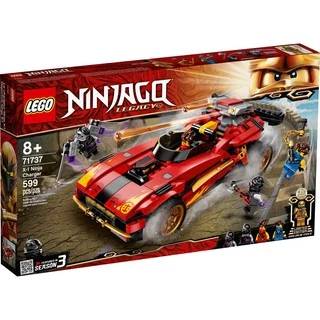 71737 Đồ chơi lắp ráp Iego Ninjago X-1 Ninja Charger - SIêu xe chiến đấu của KAI